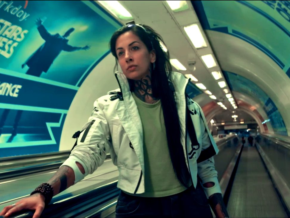 jenova rain in the london underground
